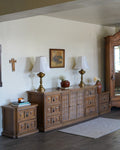 Vintage Spanish/Mediterranean Style Dresser with Matching Nightstands (Set)
