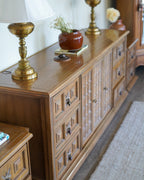 Vintage Spanish/Mediterranean Style Dresser with Matching Nightstands (Set)