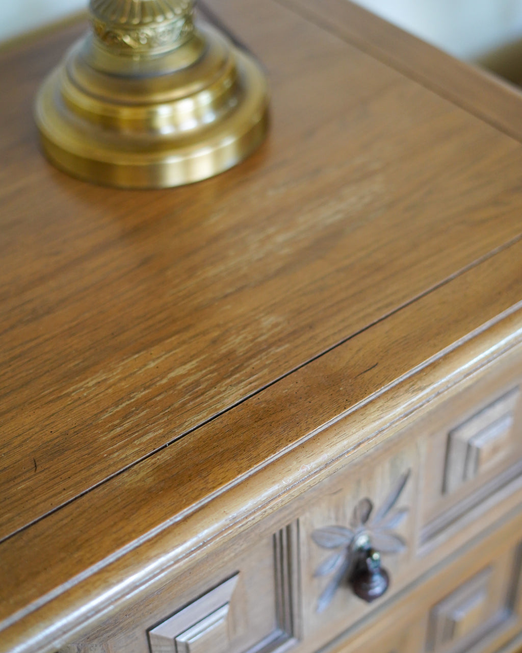 Vintage Spanish/Mediterranean Style Dresser with Matching Nightstands (Set)
