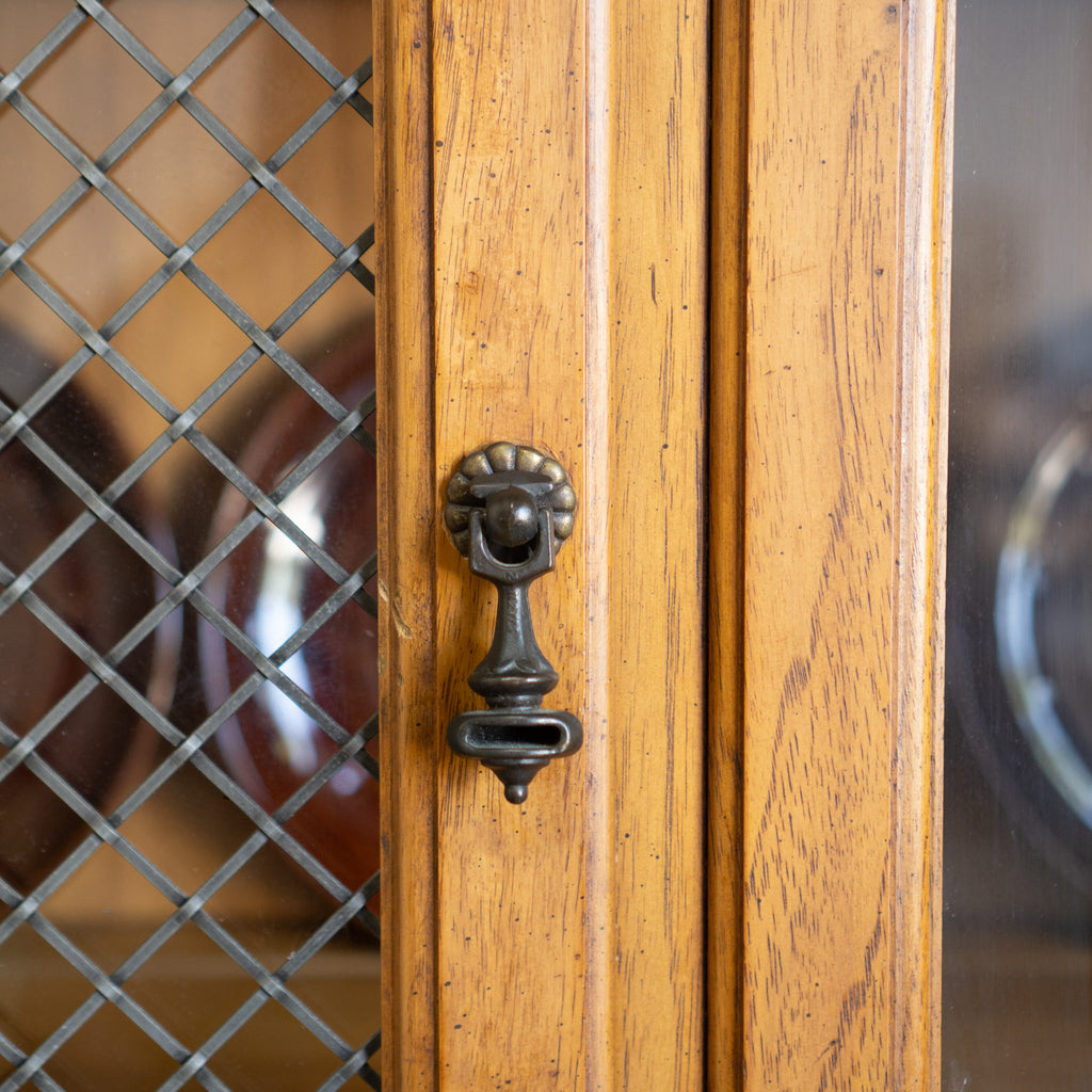 Vintage Spanish Colonial Hutch | Rustic Cabinet with Shelving & Drawers