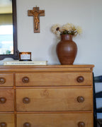 Vintage Solid Maple Dresser