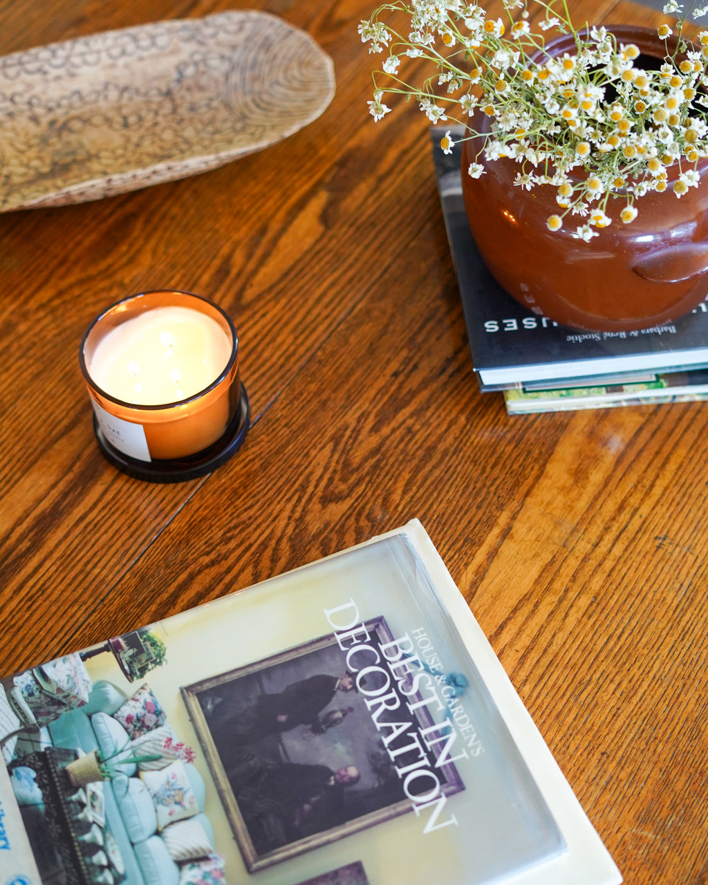 Vintage Oak Coffee Table