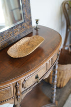 Vintage Spindle-Leg Console Stand
